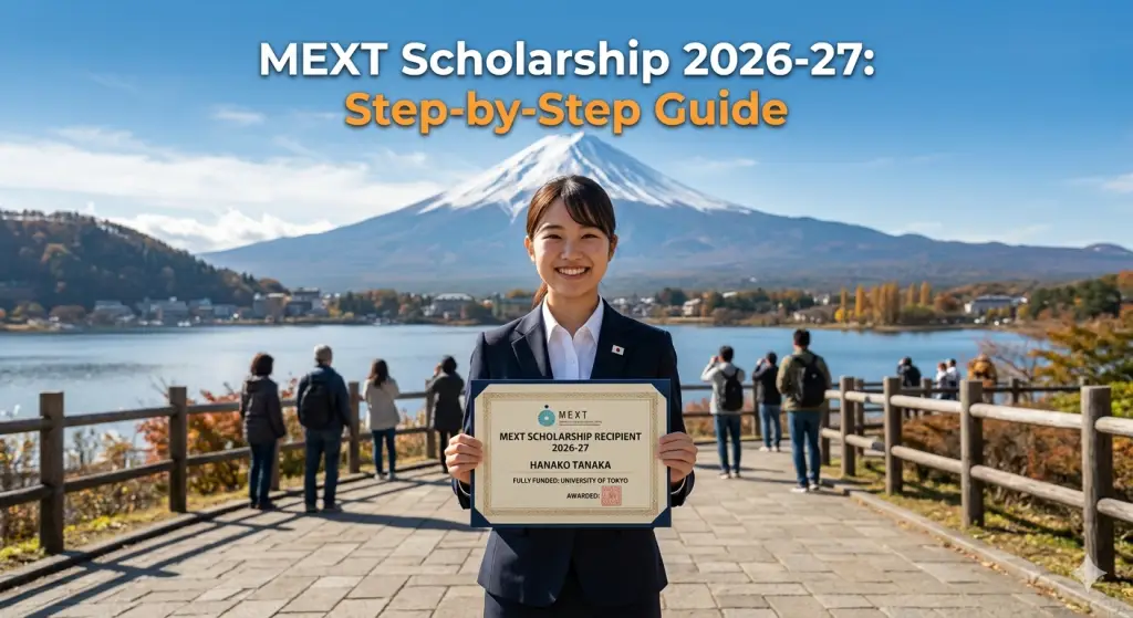 MEXT Scholarship 2026-27