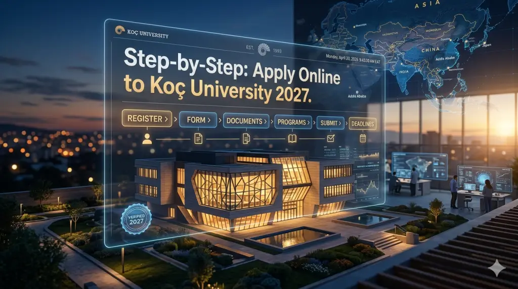 Apply Online to Koç University: 2027 Admissions Guide