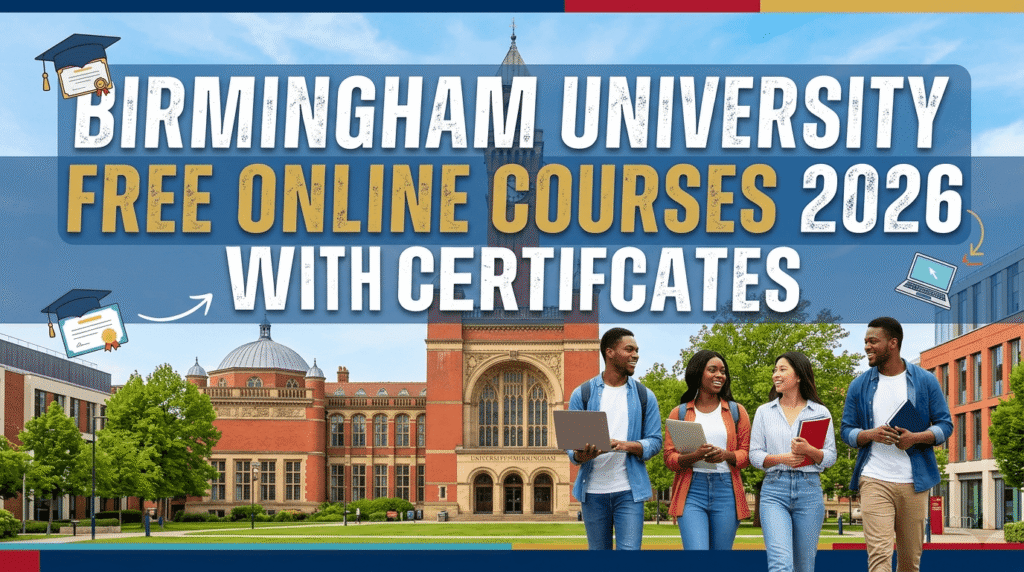 University of Birmingham Free Online Courses 2026