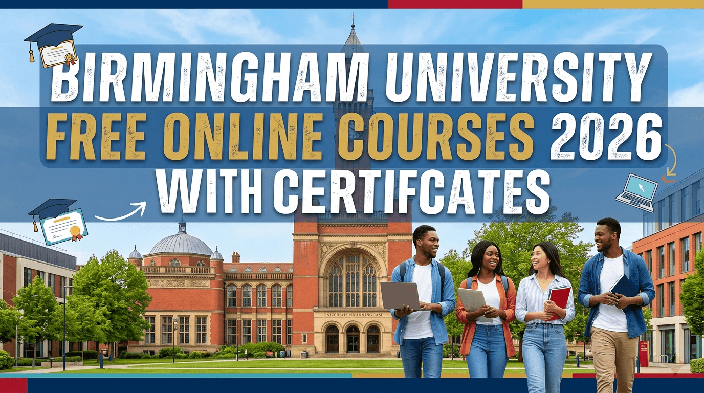 University of Birmingham Free Online Courses 2026 University of Birmingham Free Online Courses 2026