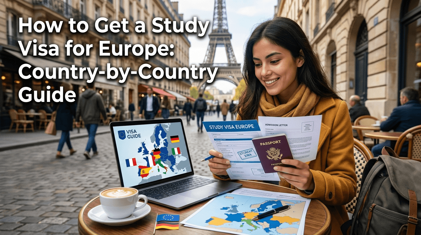 How to Get a Study Visa for Europe Country-by-Country Guide How to get a study visa for Europe