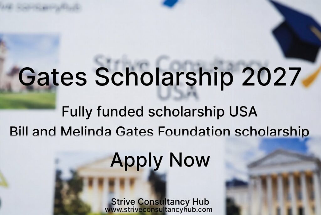 Gates Scholarship 2027