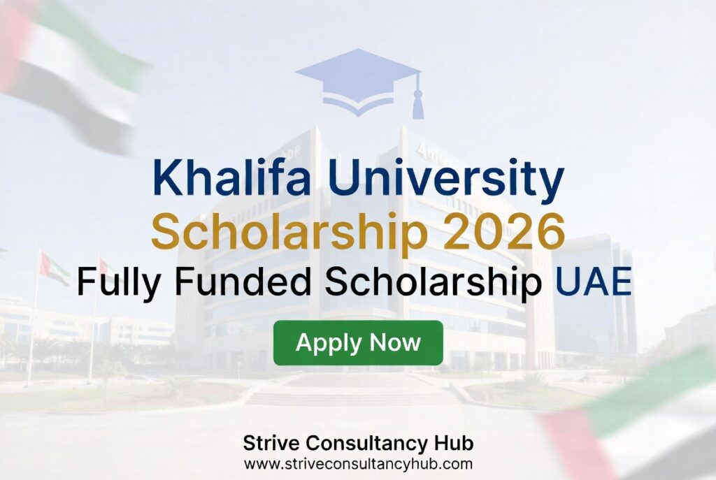 Khalifa University Scholarship 2026
