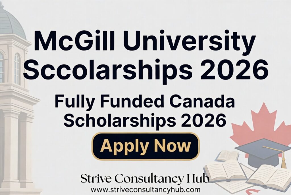 McGill University Scholarships 2026