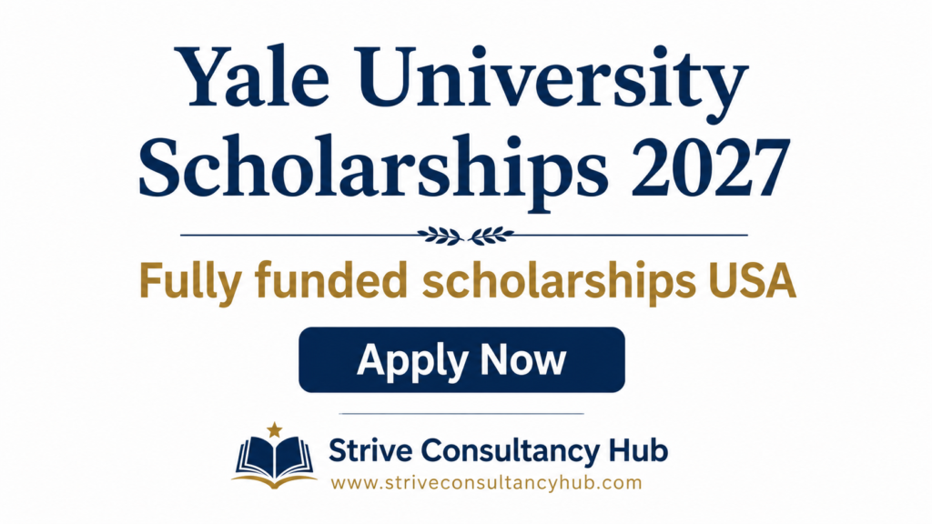 Yale University Scholarships 2027