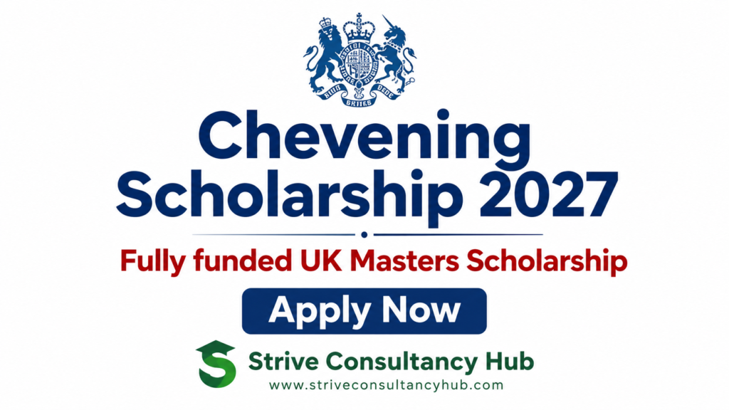 Chevening Scholarship 2027