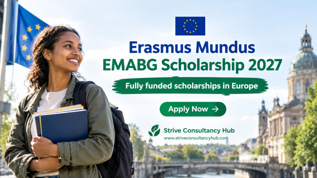 Erasmus Mundus EMABG Scholarship 2027