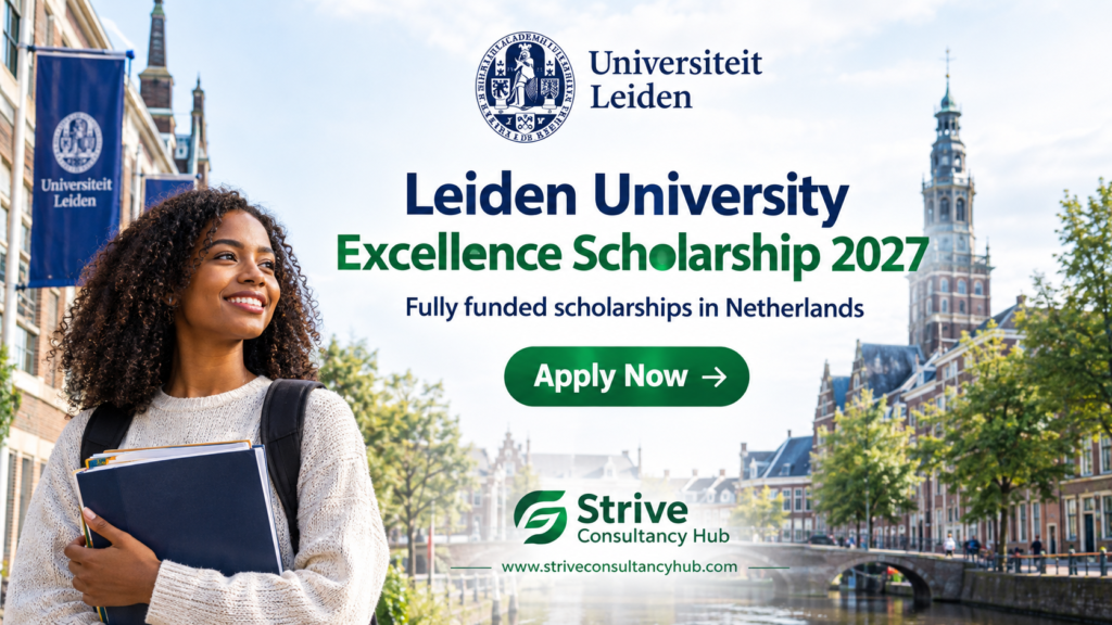 Leiden University Excellence Scholarship 2027