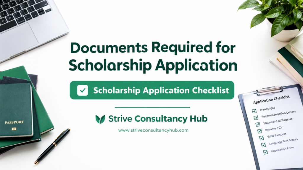 Documents Required For Scholarship Application